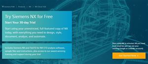 Try Siemens NX for Free Start Your 30-day Trial