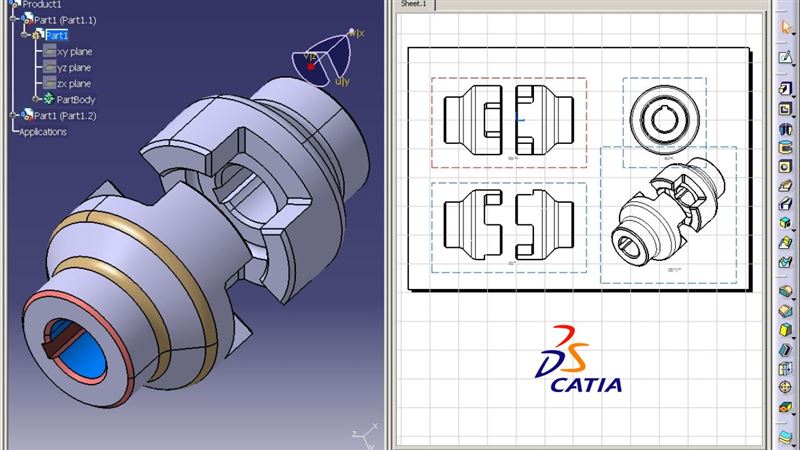 Phần mềm CATIA - Kỹ thuật thiết kế cơ khí trở nên dễ dàng hơn