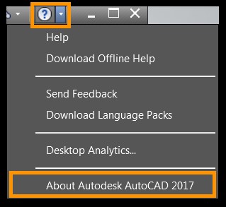 Kiểm Tra Thông Tin Bản Quyền Phần mềm AutoCAD