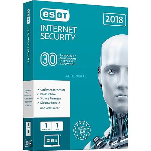 ESET Internet Security (1 User 1 Year )
