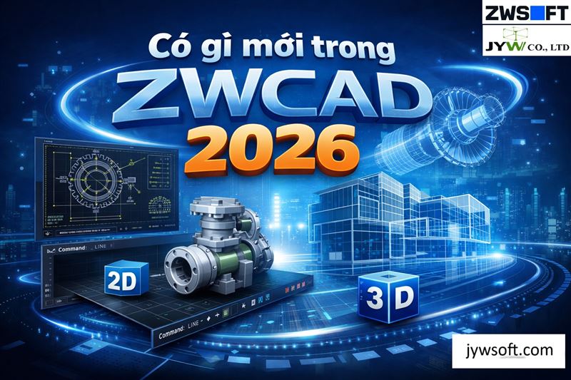 Có gì mới trong ZWCAD 2026