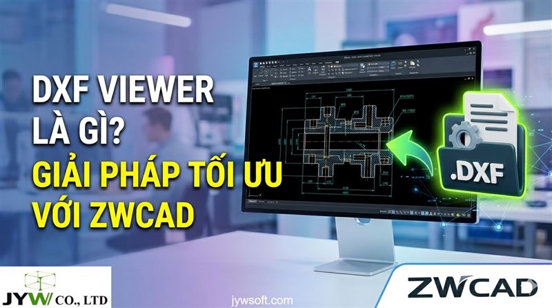 DXF Viewer là gì? Hướng dẫn xem và quản lý bản vẽ với phần mềm ZWCAD