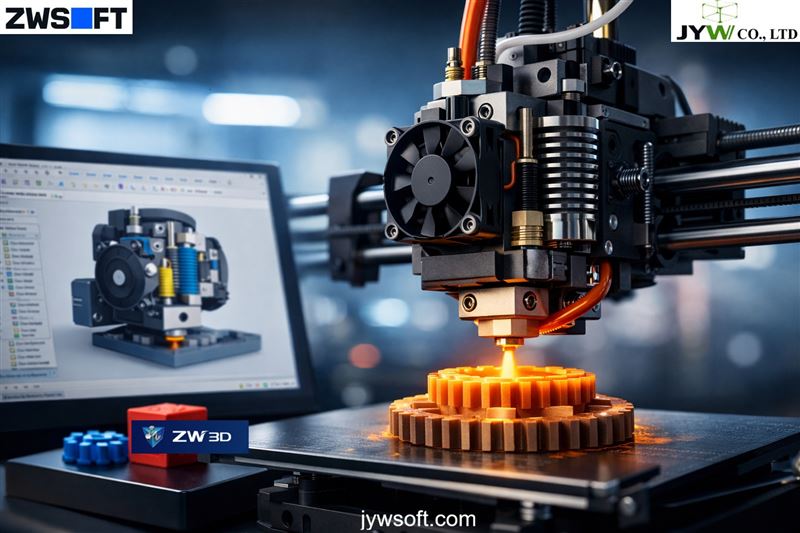 Extruder Máy In 3D: Hướng Dẫn Toàn Diện Với Phần mềm ZW3D