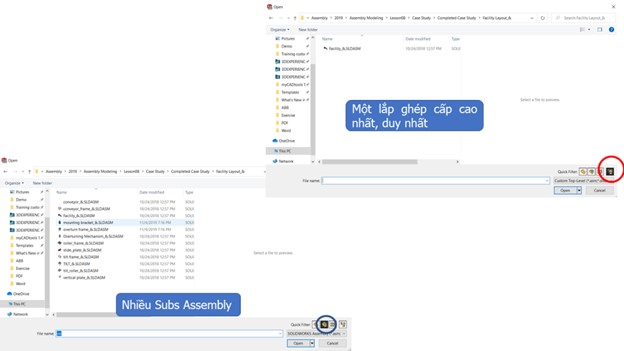 Mẹo hay sử dụng SOLIDWORKS Assembly