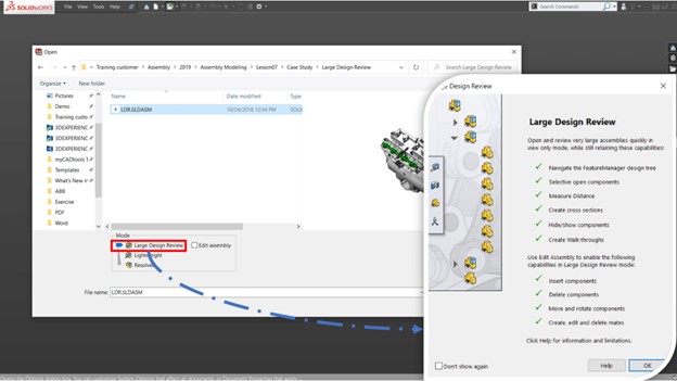 Mẹo hay sử dụng SOLIDWORKS Assembly
