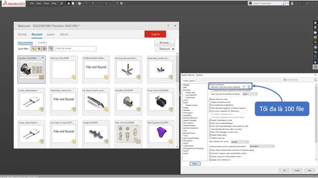 Mẹo hay sử dụng SOLIDWORKS Assembly