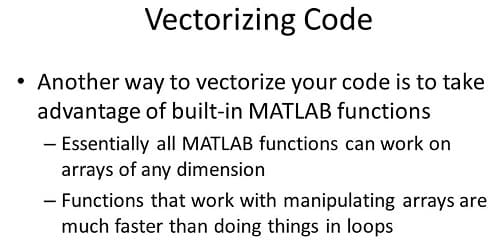 Vectorize code in Matlab