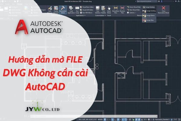 Hướng dẫn AutoCAD: Cách xem file DWG đơn giản không cần phần mềm