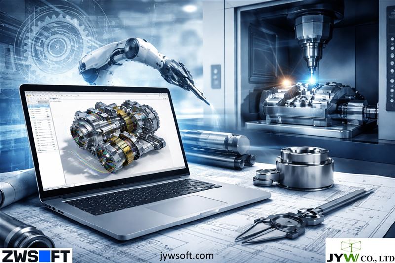 Phần mềm ZW3D – Giải pháp CAD/CAM 3D Toàn Diện Cho Doanh Nghiệp Sản Xuất
