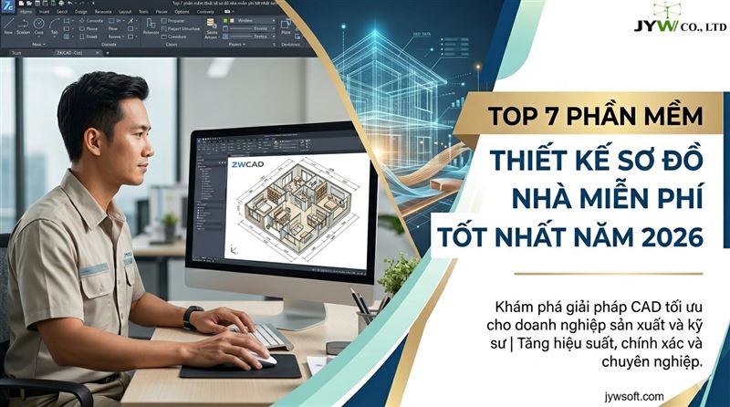 Top 7 phần mềm thiết kế sơ đồ nhà miễn phí tốt nhất năm 2026