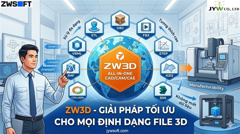 Tổng hợp 9 định dạng file 3D phổ biến nhất trong thiết kế và sản xuất