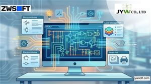 Cách vẽ và xuất sơ đồ hệ thống điện tử bằng phần mềm ZWCAD nhanh chóng