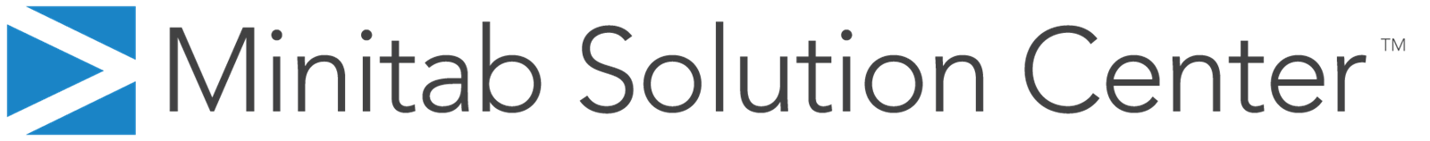 Minitab Solution Center
