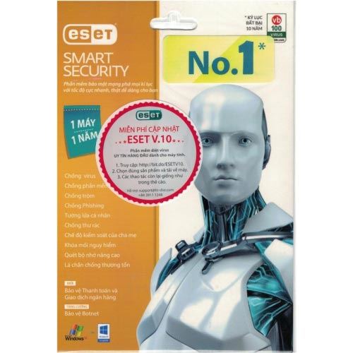 ESET Smart Security 1User/ Year